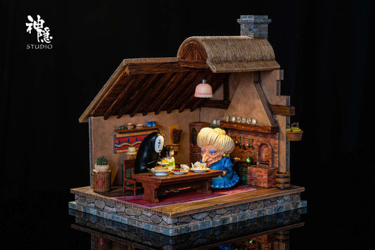 [Warehouse in Stock] Shen Yin Studio - Statue - Spirited Away - Zeniba' Home with LED