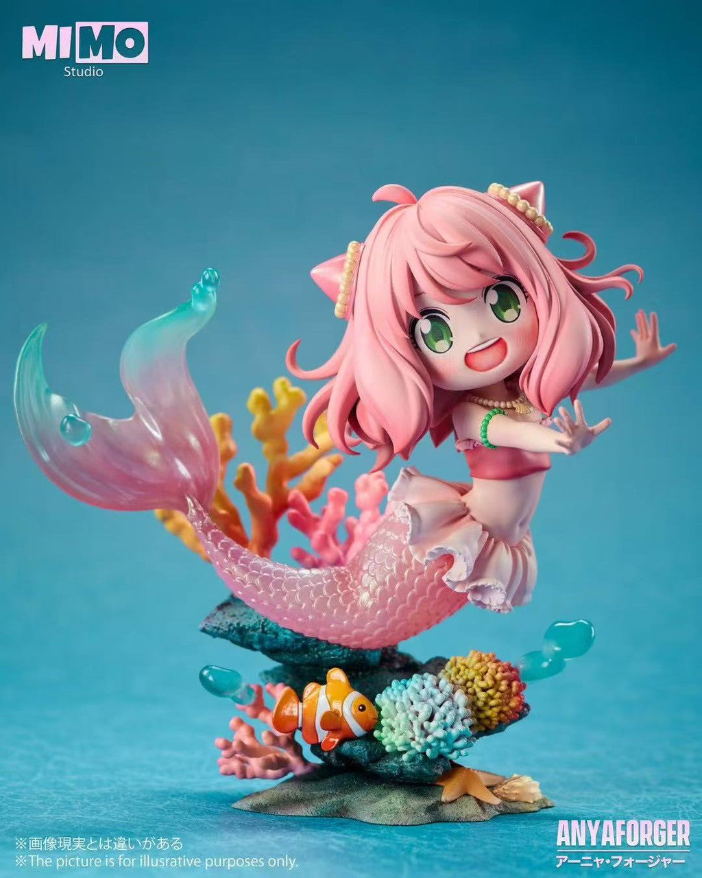 [Pre-Order Closed] Mimo Studio - Statue - Spy x Family - mermaid Anya Forger