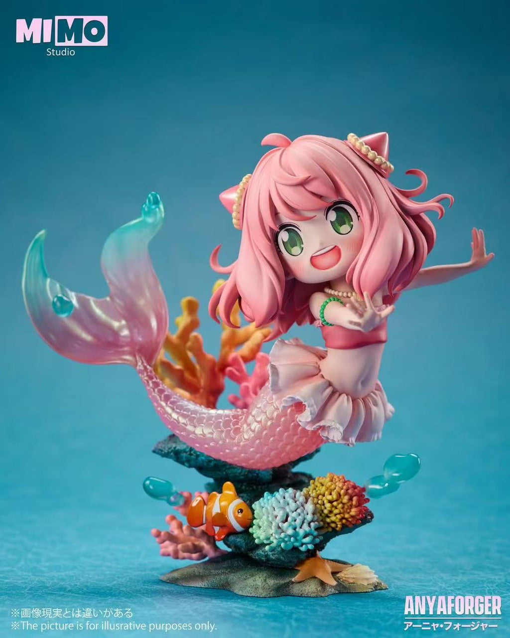 [Pre-Order Closed] Mimo Studio - Statue - Spy x Family - mermaid Anya Forger