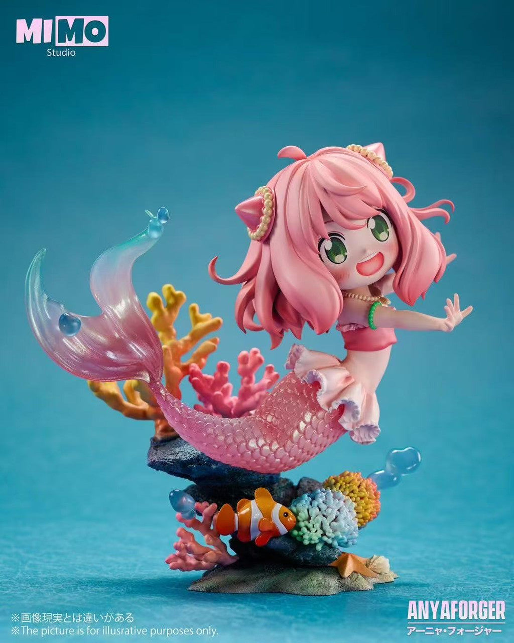 [Pre-Order Closed] Mimo Studio - Statue - Spy x Family - mermaid Anya Forger
