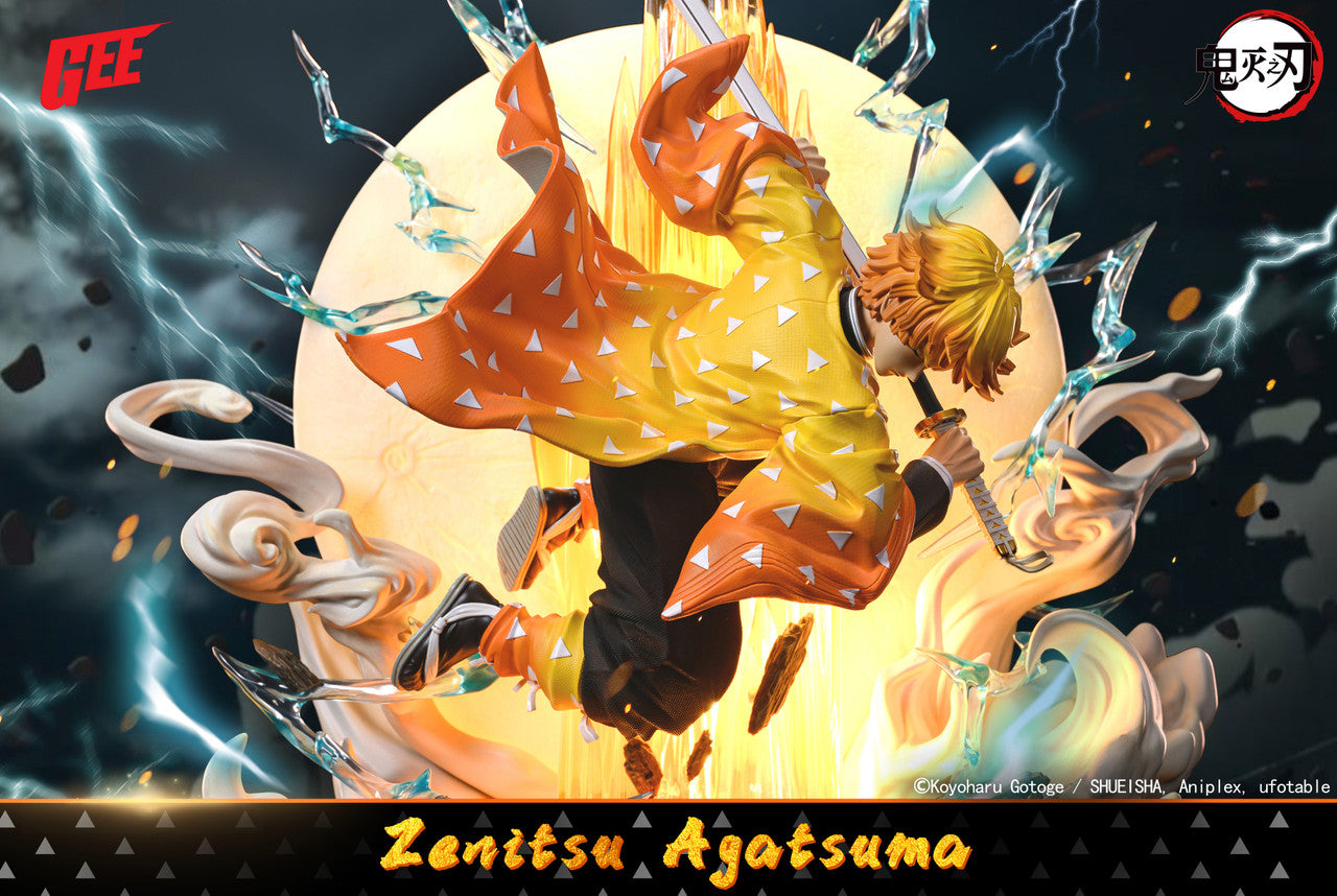 [Warehouse in Stock] GEE Studio - Statue - Demon Slayer - Agatsuma Zenitsu Thunder Breathing (Licensed)