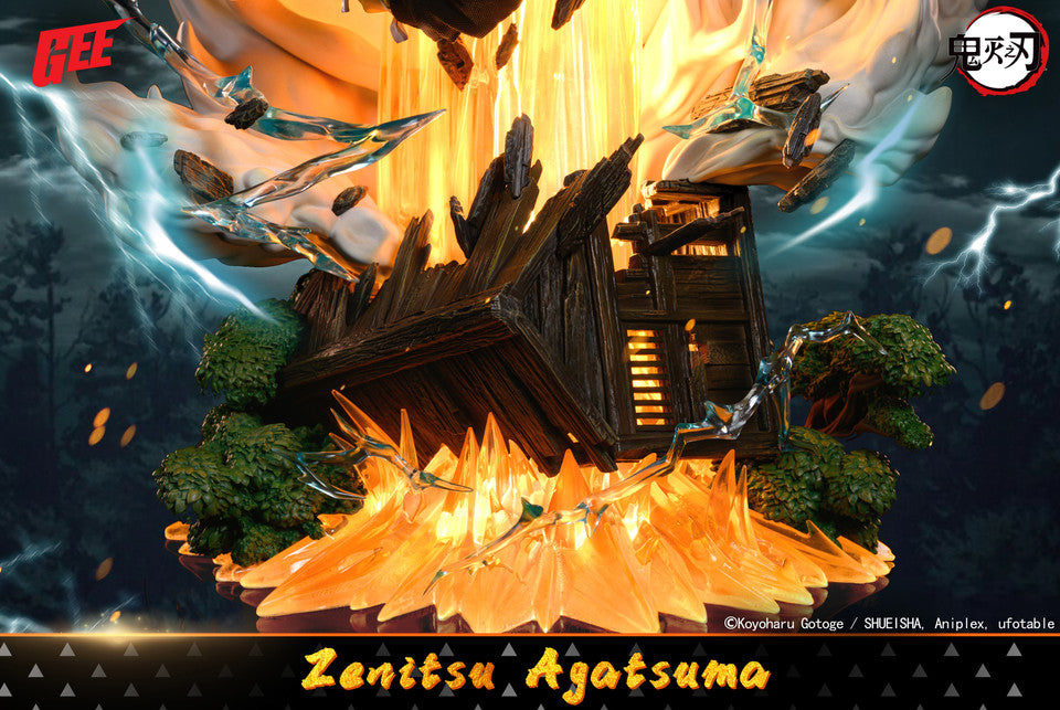 [Warehouse in Stock] GEE Studio - Statue - Demon Slayer - Agatsuma Zenitsu Thunder Breathing (Licensed)