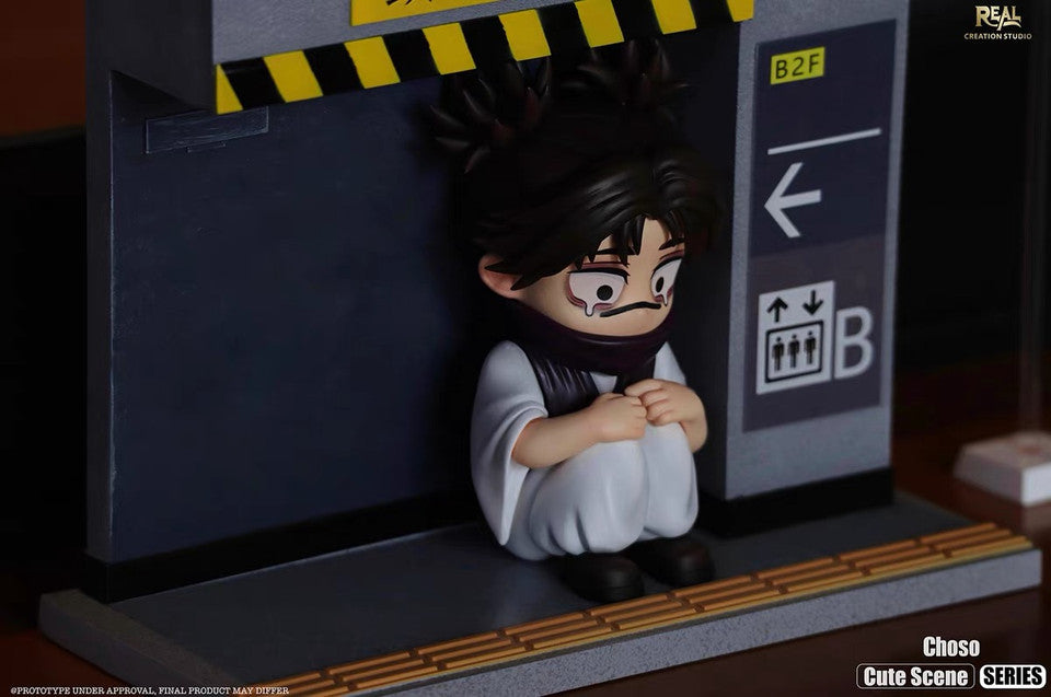 [Warehouse in Stock] Real Creation Studio - Jujutsu Kaisen - Chibi Scene Series #3 Choso in trouble
