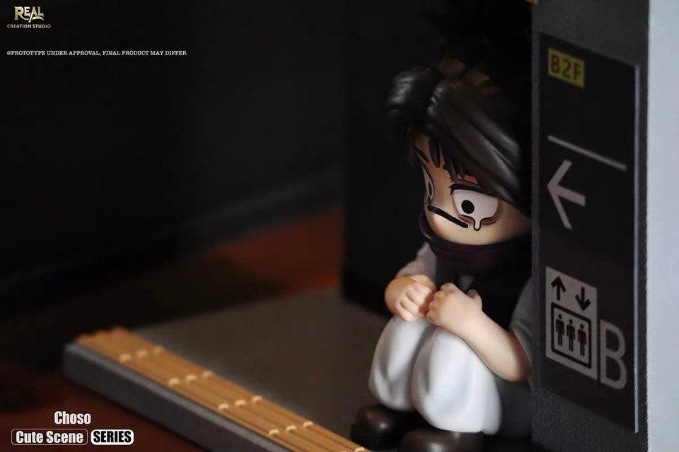 [Warehouse in Stock] Real Creation Studio - Jujutsu Kaisen - Chibi Scene Series #3 Choso in trouble