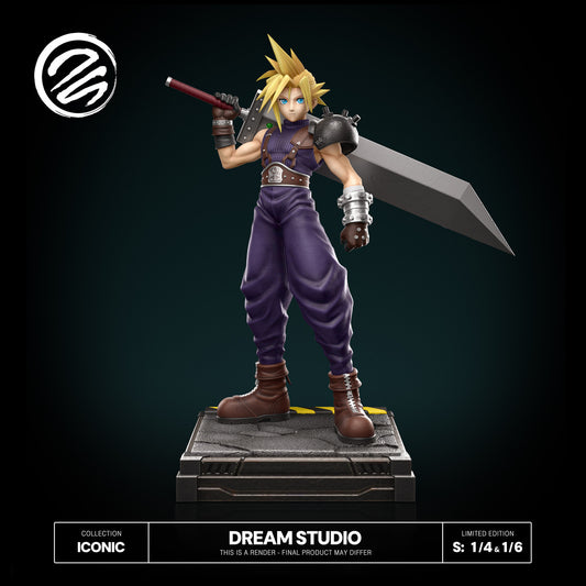 [Pre-Order] Dream Studio - Statue - Final Fantasy OG Cloud FFVII
