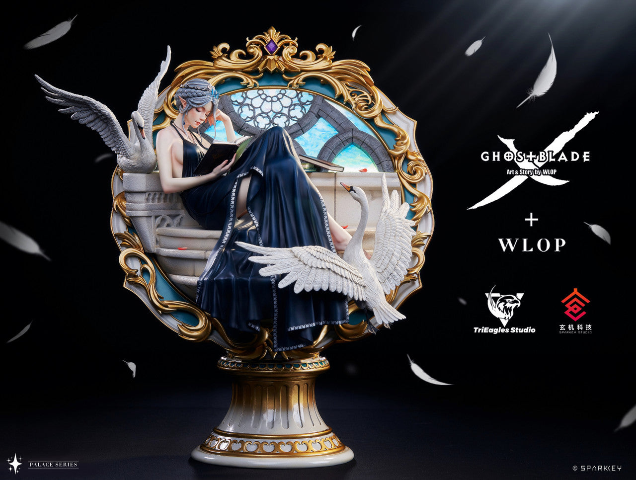 [Warehouse in Stock] TriEagles Studio - Statue - Ghost Blade - Swan (Licensed)