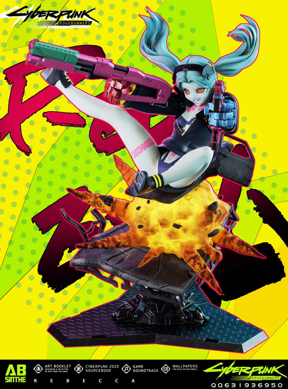 [Warehouse in Stock] ABsinthe Studio - Statue - Cyberpunk: Edgerunners Rebecca Regular Ver