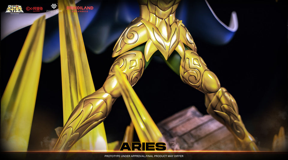 [Warehouse in Stock] Zodiakos Studio - Statue - Saint Seiya - Aries Mu (Licensed)