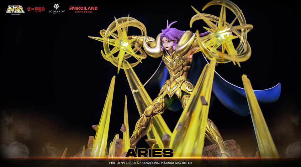 [Warehouse in Stock] Zodiakos Studio - Statue - Saint Seiya - Aries Mu (Licensed)
