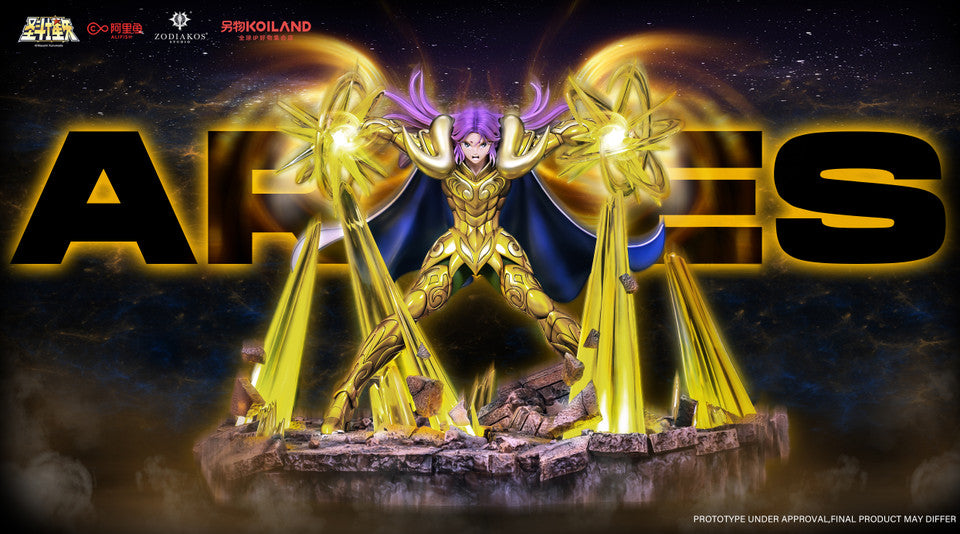 [Warehouse in Stock] Zodiakos Studio - Statue - Saint Seiya - Aries Mu (Licensed)