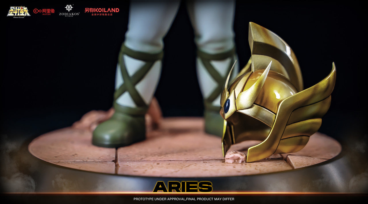 [Warehouse in Stock] Zodiakos Studio - Statue - Saint Seiya - Aries Mu (Licensed)