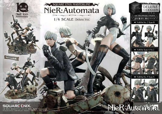 [Warehouse in Stock] SQUARE ENIX - Statue - NieR: Automata MASTERLIN NieR 1:4 DX Ver. (Licensed)