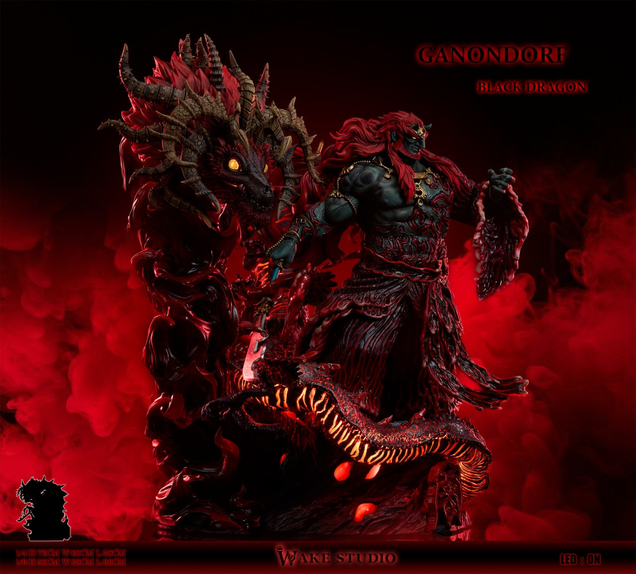 [Warehouse in Stock] Wake Studio - Statue - The Legend of Zelda Ganondorf