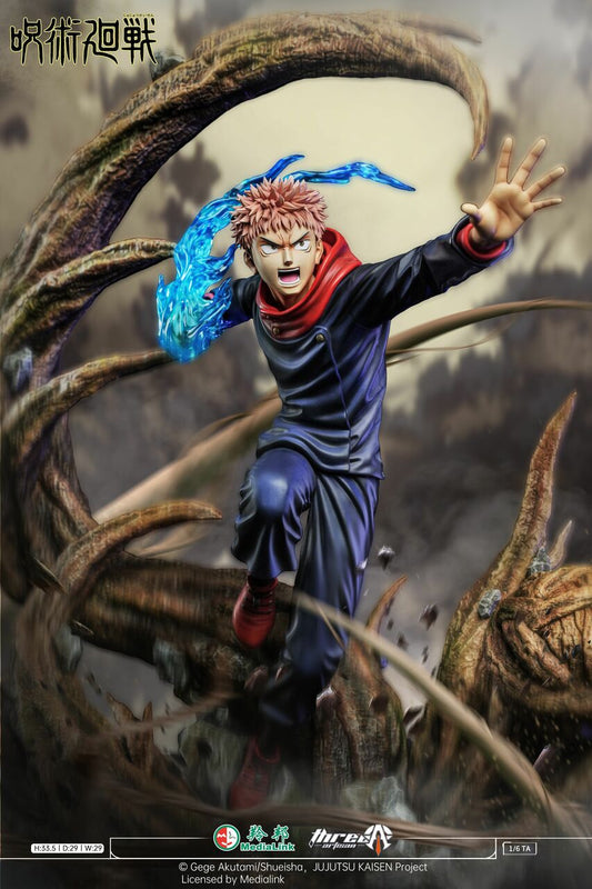 [Warehouse in Stock] ThreeArtisan Studio - Statue - Jujutsu Kaisen - Itadori Yuji (Licensed)