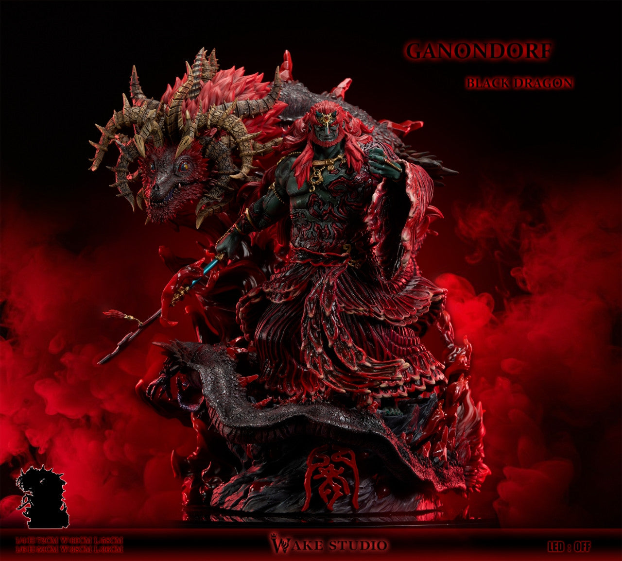 [Warehouse in Stock] Wake Studio - Statue - The Legend of Zelda Ganondorf