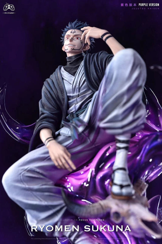 [Warehouse in Stock] PG Studio - Statue -  Jujutsu Kaisen - Ryomen Sukuna Purple Color