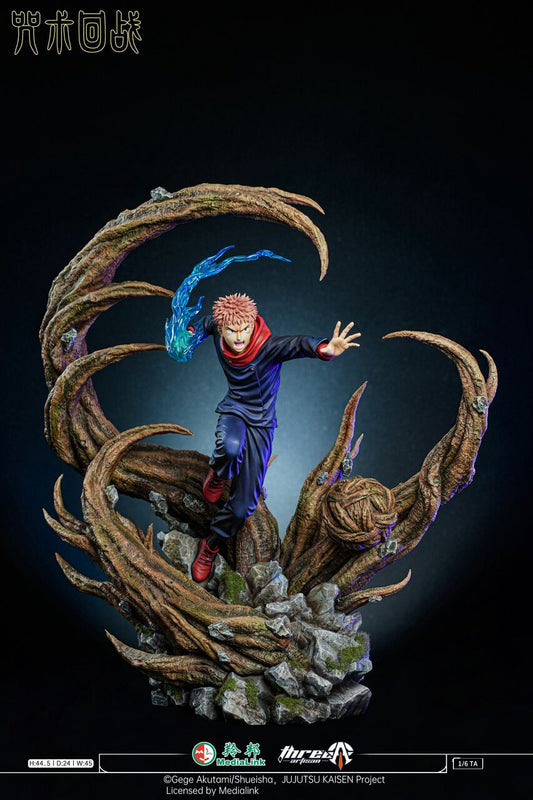 [Warehouse in Stock] ThreeArtisan Studio - Statue - Jujutsu Kaisen - Itadori Yuji (Licensed)
