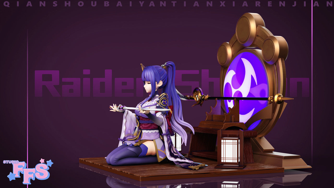 [Warehouse in Stock] FFS Studio - Statue - Genshin Impact Determination or Defeat Raiden Shogun A version