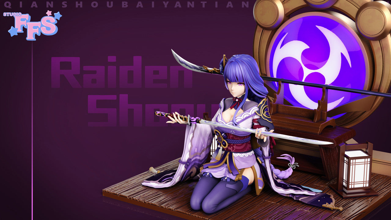 [Warehouse in Stock] FFS Studio - Statue - Genshin Impact Determination or Defeat Raiden Shogun A version