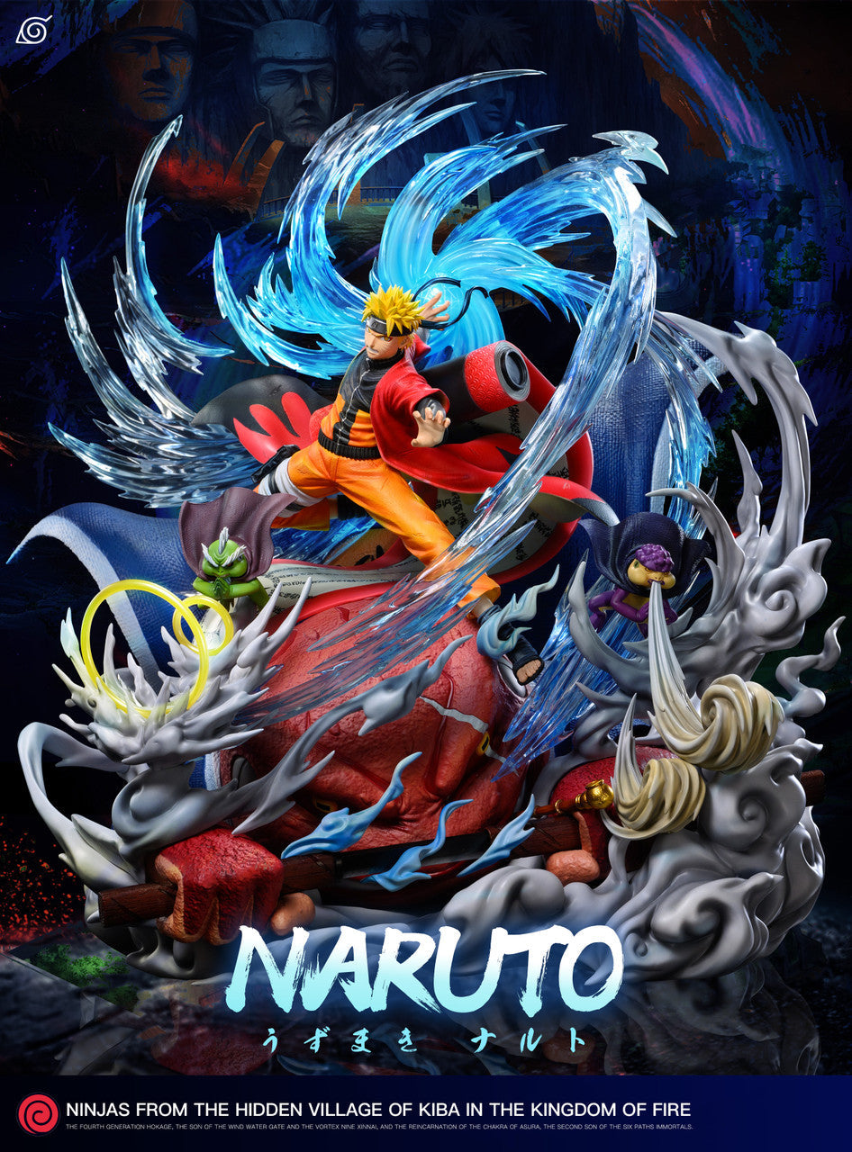 [Warehouse in Stock] Qi Yuan studio - Statue - Naruto - Naruto with LED