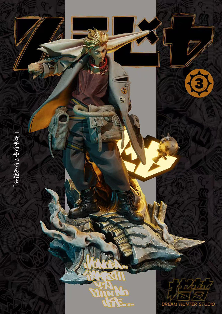 [Pre-Order] DREAM HUNTER Studio - Statue - GACHIAKUTA - Rudo Surebrec & Enjin