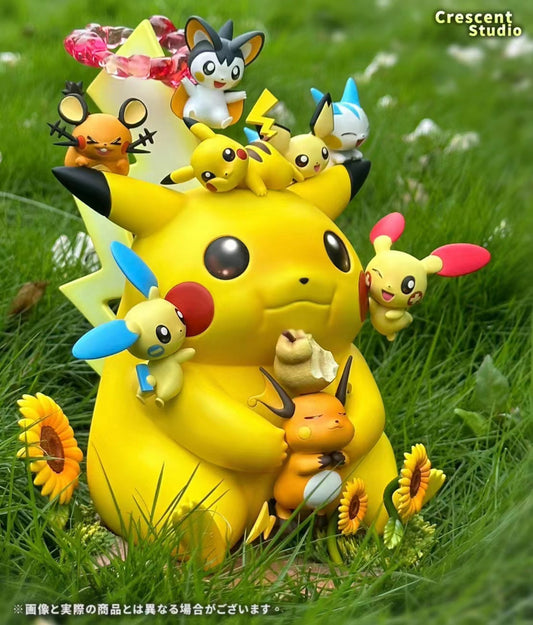 [Warehouse in Stock] Crescent Studio - Statue - Pokémon Gigantamax pikachu Series Resonance Statue