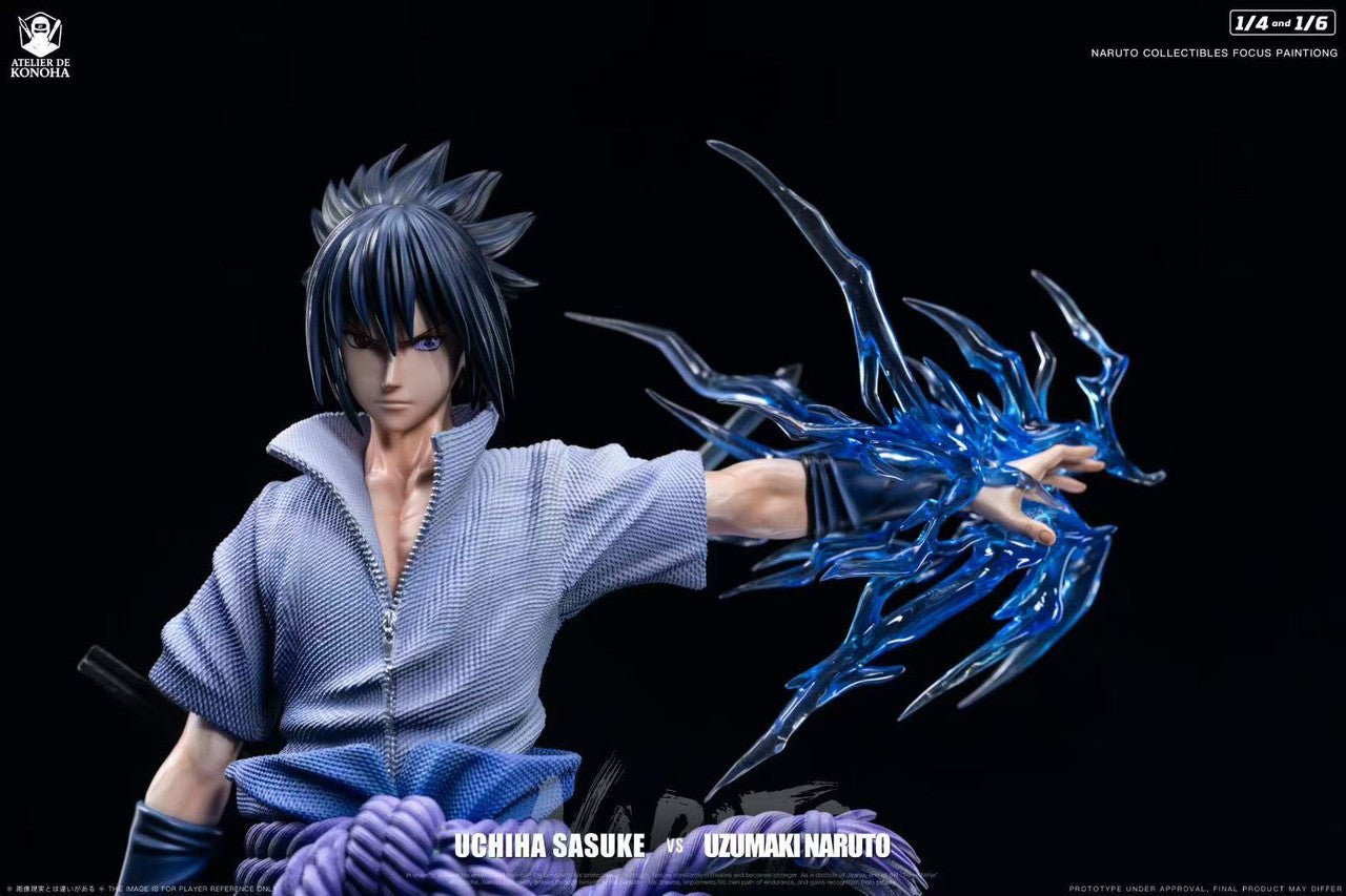 [Pre-Order] ATELIER DE KONOHA Studio - Statue - Naruto - Light Sculpture Series Uzumaki Naruto & Uchiha Sasuke