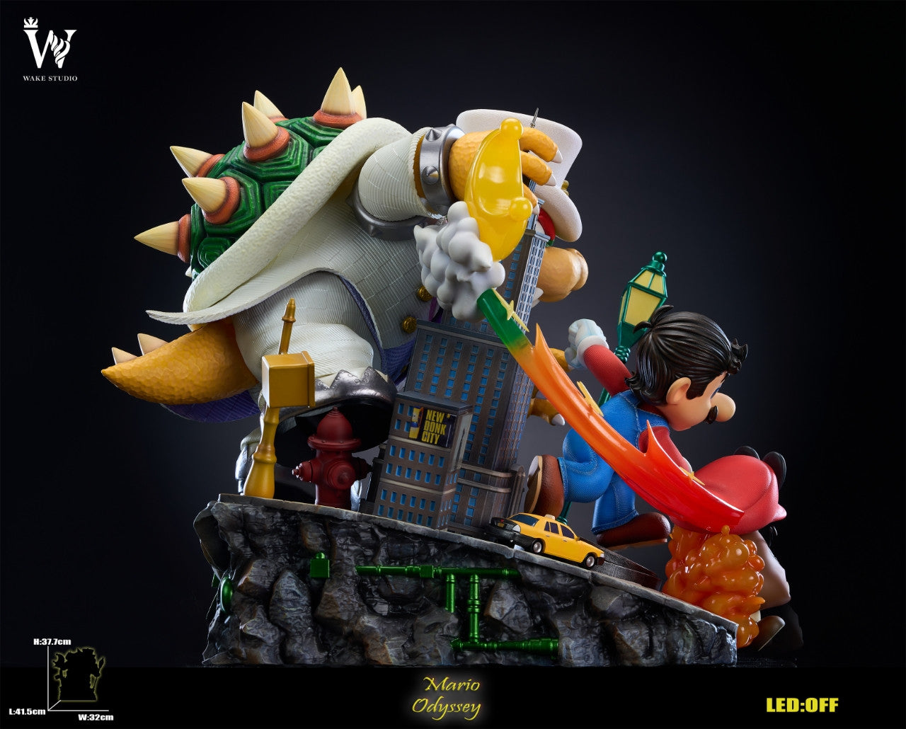 [Pre-Order] Wake Studio - Statue - Super Mario Mario Series 02 Super Mario Odyssey