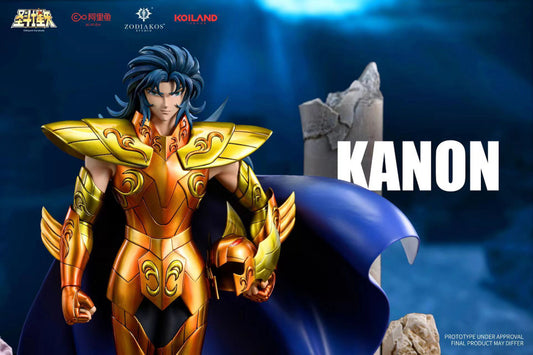 [Warehouse in Stock] Zodiakos Studio - Statue - Saint Seiya - Sea Dragon Sea General Kanon (Licensed)