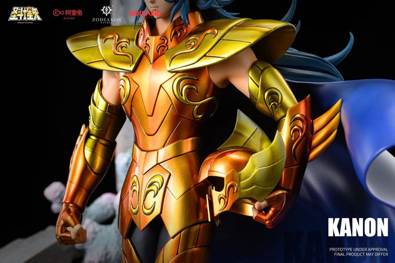 [Warehouse in Stock] Zodiakos Studio - Statue - Saint Seiya - Sea Dragon Sea General Kanon (Licensed)