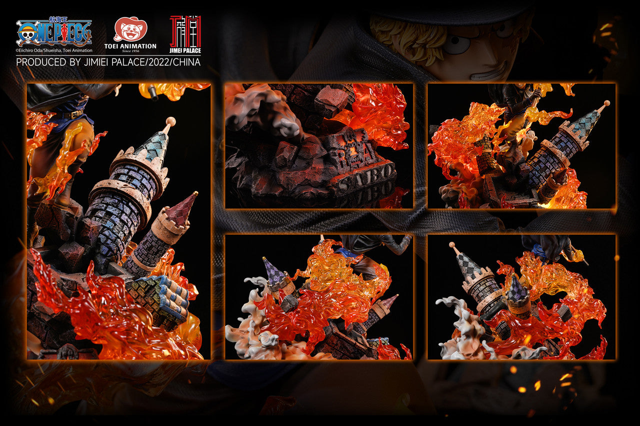 [Warehouse in Stock] JIMEI PALACE Studio - Statue - One Piece - SABO (Licensed)