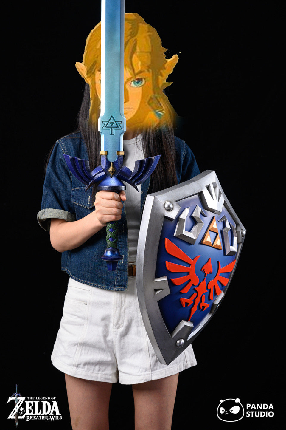 [Warehouse in Stock] Panda Studio - Statue - The Legend of Zelda - 1/1 Hylian Shield