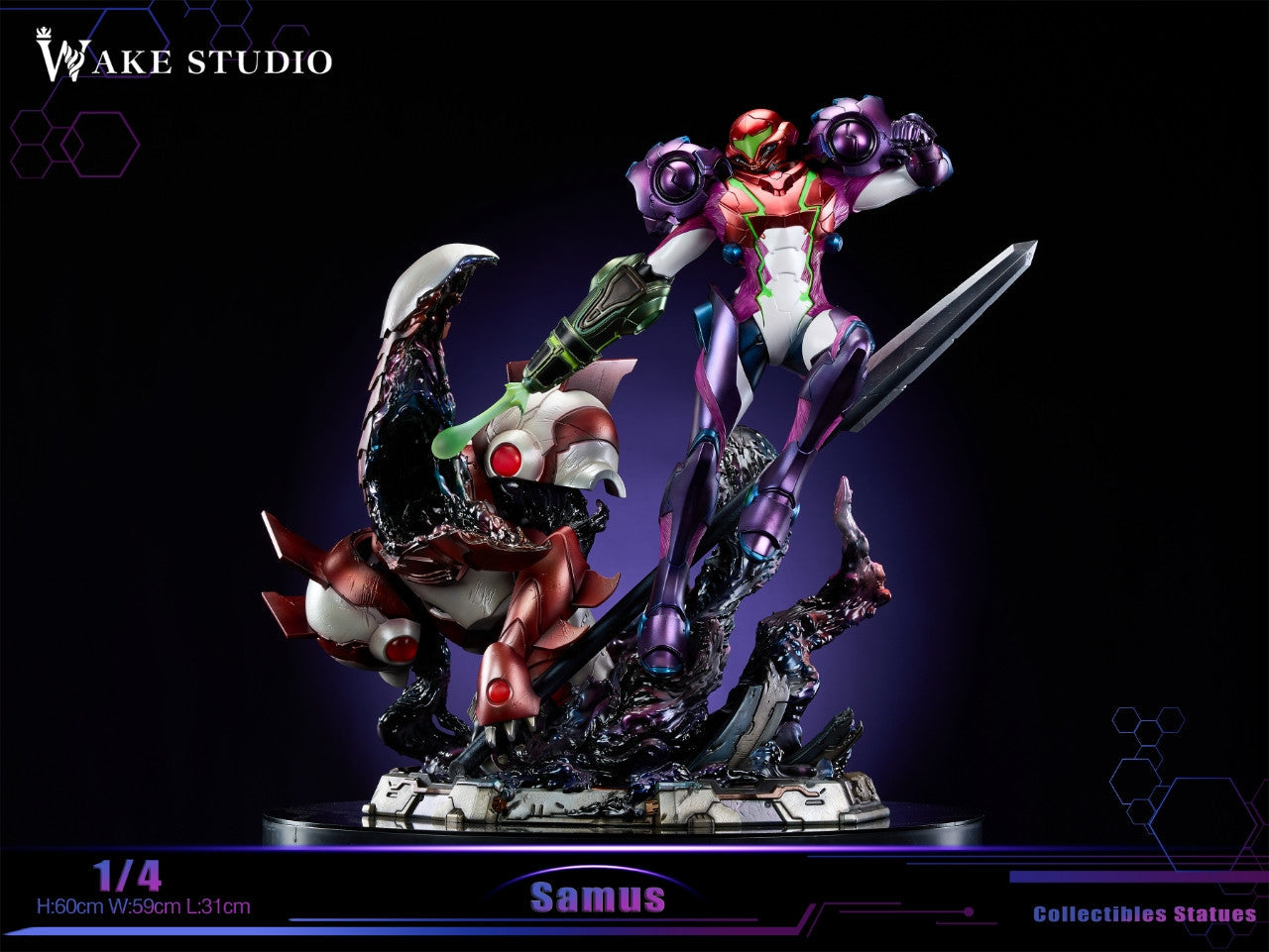 [Pre-Order] Wake Studio - Statue - Metroid Samus Aran