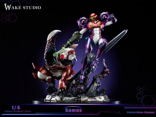 [Pre-Order Closed] Wake Studio - Statue - Metroid Samus Aran