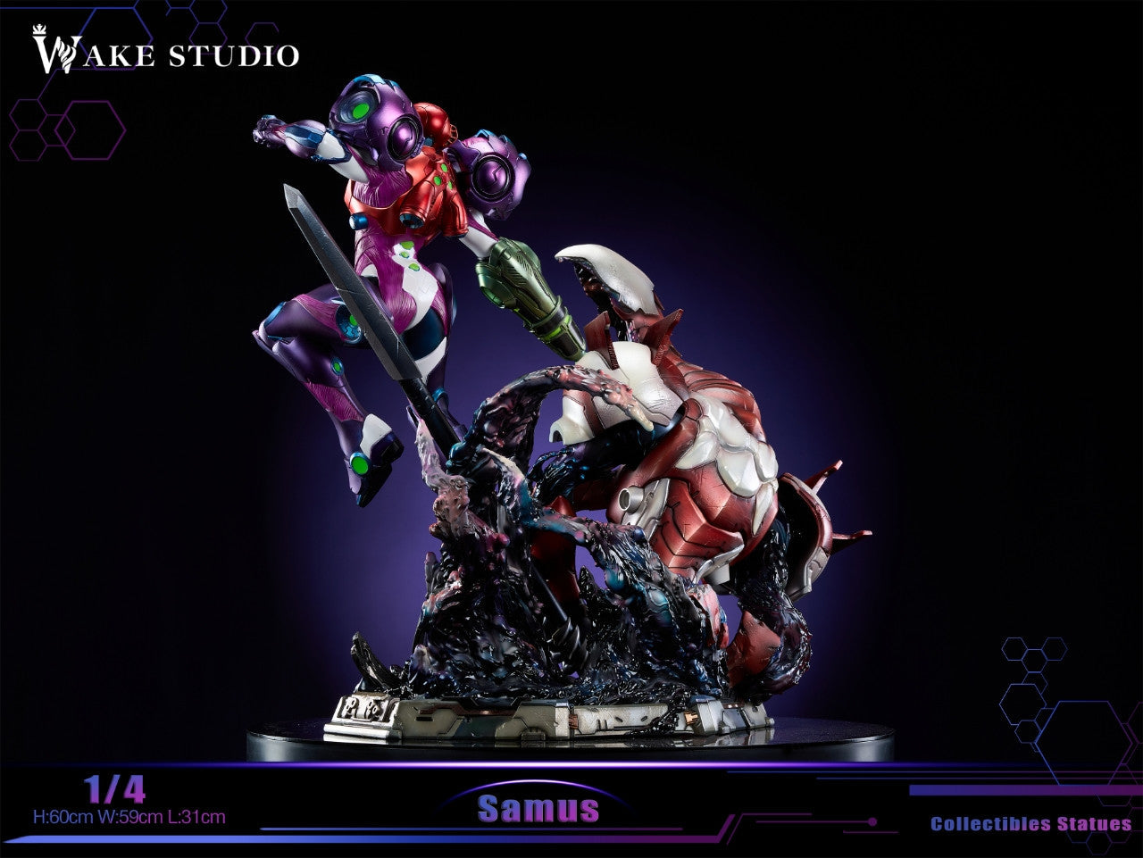 [Pre-Order] Wake Studio - Statue - Metroid Samus Aran