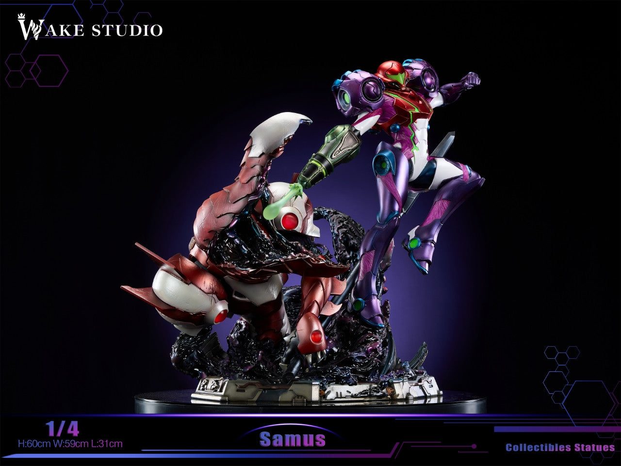 [Pre-Order] Wake Studio - Statue - Metroid Samus Aran