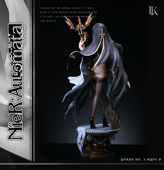 [Warehouse in Stock] LK Studio - Statue - NieR:Automata 1/4 Ultimate Female Sculpture Series #1 Nun NieR 2B
