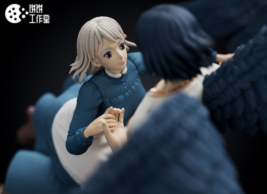 [Warehouse in Stock] Biscuits studio - Statue - Howl's Moving Castle - Howl & Sophie‘s embrace