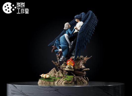 [Warehouse in Stock] Biscuits studio - Statue - Howl's Moving Castle - Howl & Sophie‘s embrace