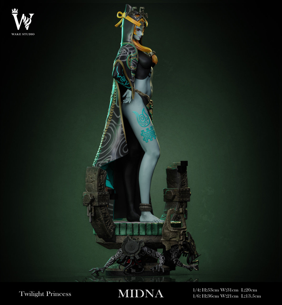 [Warehouse in Stock] Wake Studio - Statue - The Legend of Zelda - Adult Midna