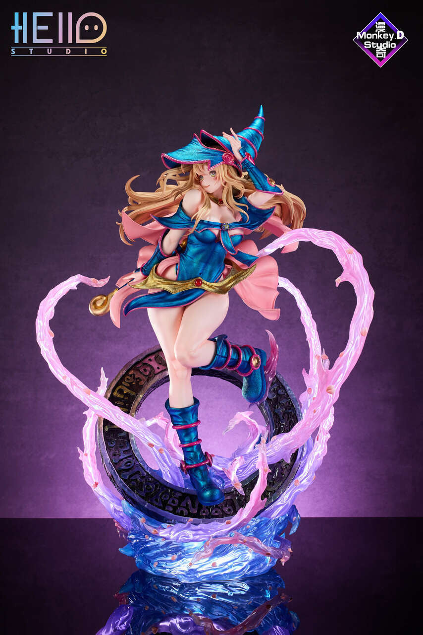 [Warehouse in Stock] Hello Studio & Monkey D studio - Statue - Yu-Gi-Oh! - Black Magician Girl