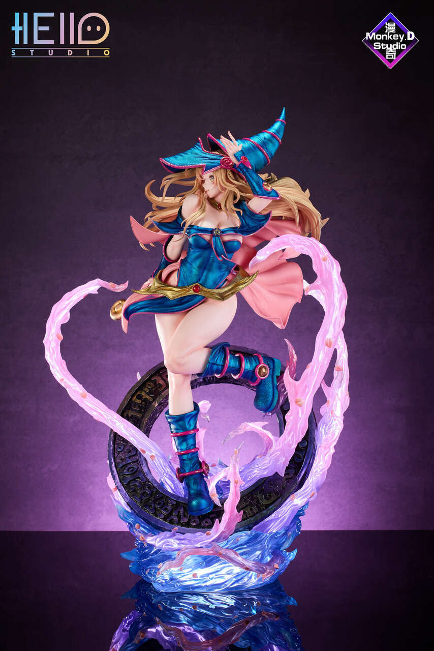 [Warehouse in Stock] Hello Studio & Monkey D studio - Statue - Yu-Gi-Oh! - Black Magician Girl