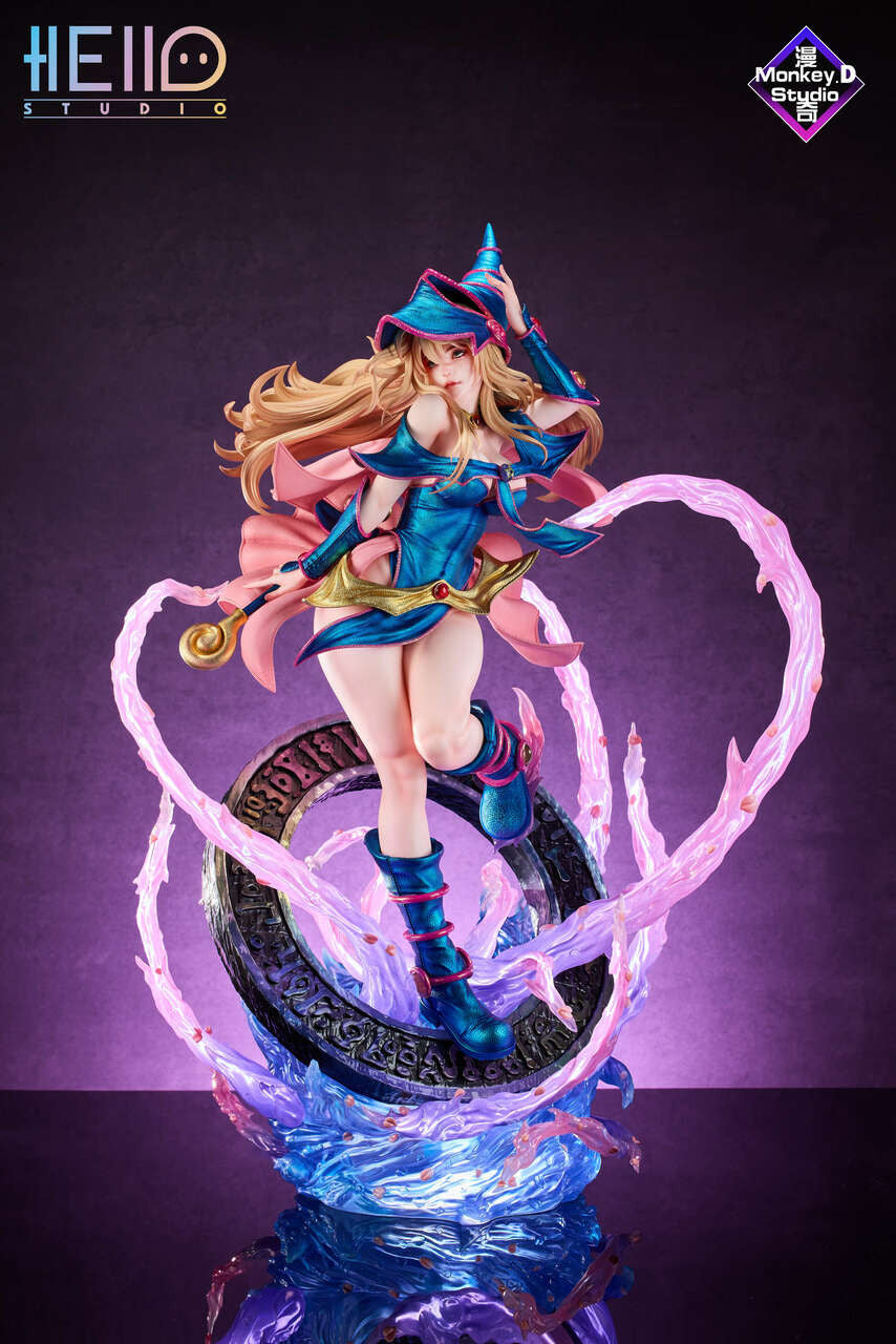 [Warehouse in Stock] Hello Studio & Monkey D studio - Statue - Yu-Gi-Oh! - Black Magician Girl