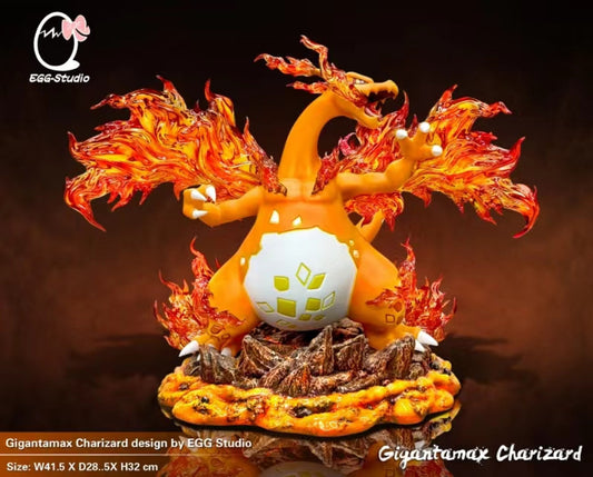 [Warehouse in Stock] EGG Studio - Statue - Pokémon Gigantamax Charizard (Regular color)