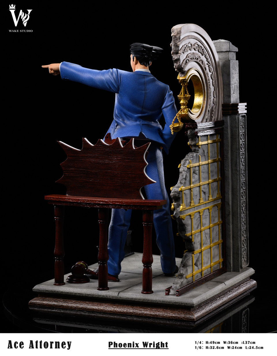 [Warehouse in Stock] Wake Studio - Statue - Ace Attorney - Phoenix Wright