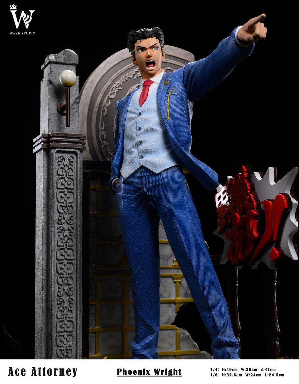 [Warehouse in Stock] Wake Studio - Statue - Ace Attorney - Phoenix Wright