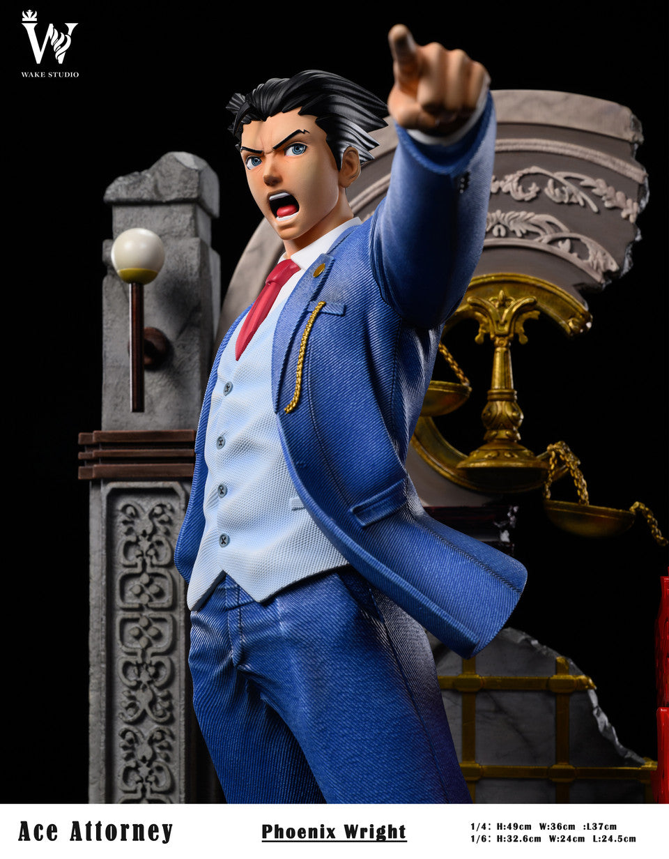 [Warehouse in Stock] Wake Studio - Statue - Ace Attorney - Phoenix Wright