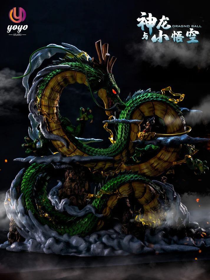 [Warehouse in Stock] YOYO Studio - Statue - Dragon Ball - Shenron and Son Goku