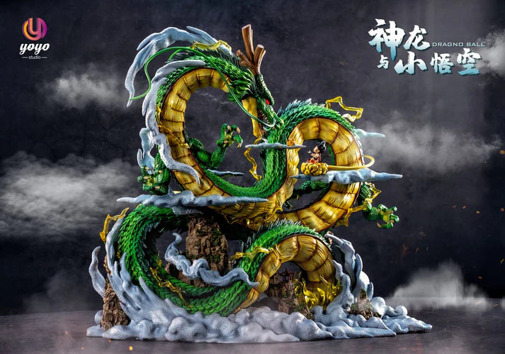 [Warehouse in Stock] YOYO Studio - Statue - Dragon Ball - Shenron and Son Goku