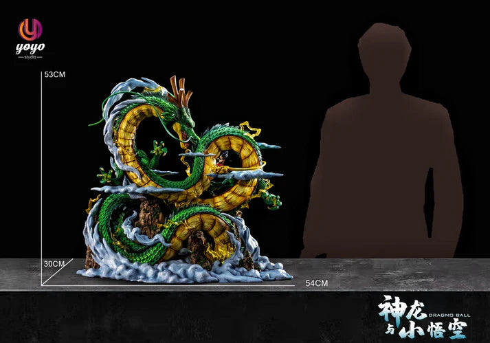 [Warehouse in Stock] YOYO Studio - Statue - Dragon Ball - Shenron and Son Goku